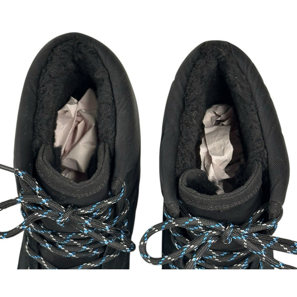 Koolaburra by UGG Deza Lace-Up Utility Boots Womens Sz. 9 Black Suede New $120 A - Picture 10 of 15